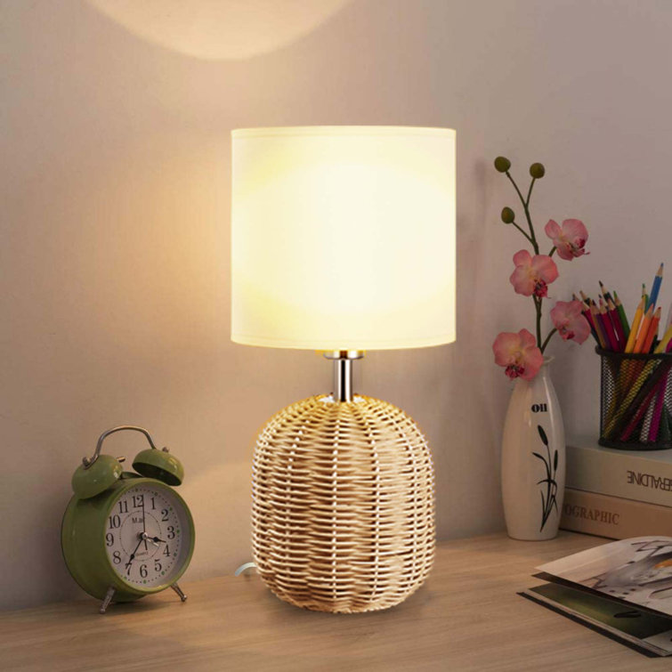Bay Isle Home Nabu Rattan Table Lamp & Reviews Wayfair